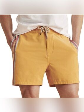 Faherty Men’s Surf Stripe Board short Swim Trunks Size 36